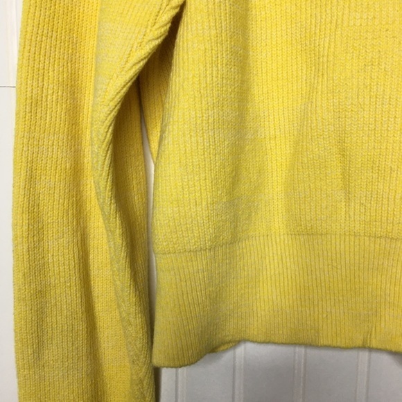 Free People Yellow Too Good Pullover Sweater - Picture 6 of 7